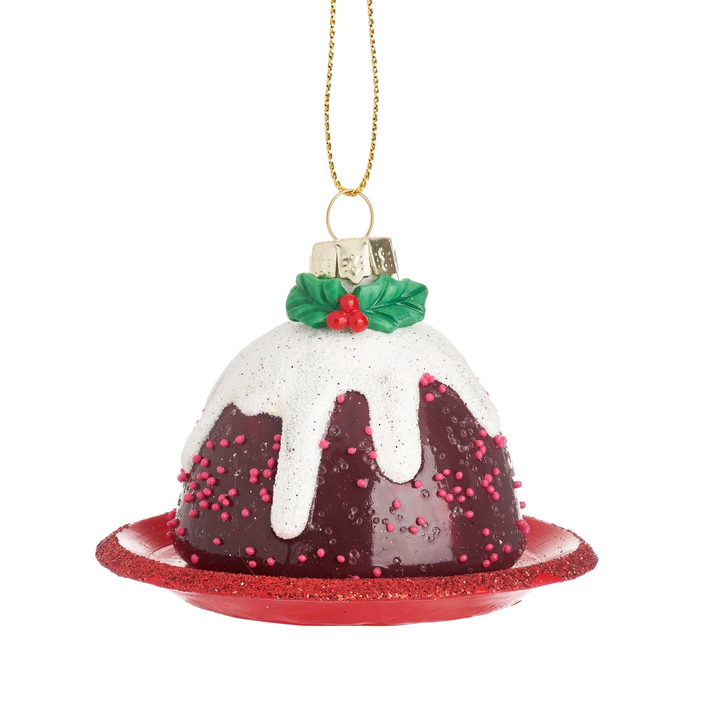 Christmas Pudding Christmas Tree Decoration