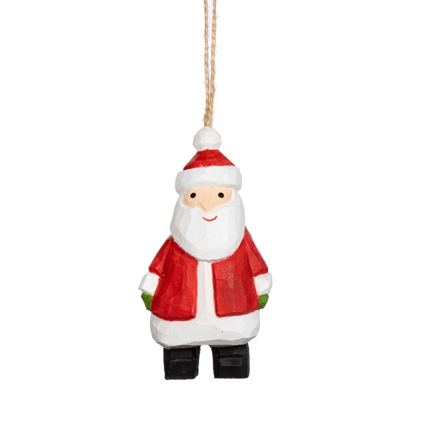 Wooden Santa Claus Christmas Tree Decoration