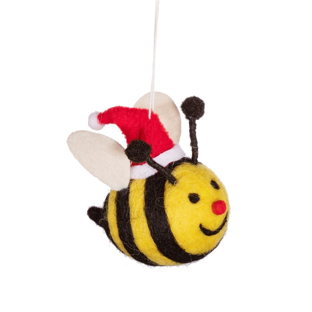 Felt Merry Bee Christmas Tree Decoration