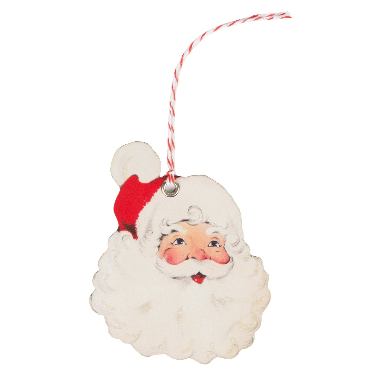 Father Christmas' Face Gift Tags