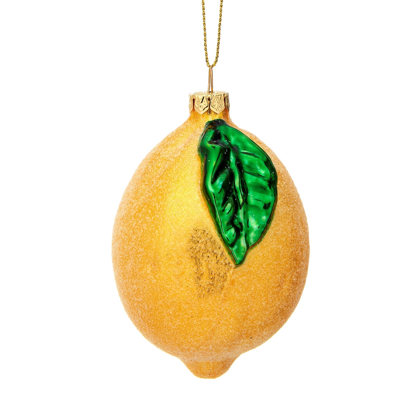 Lemon Glass Christmas Tree Decoration