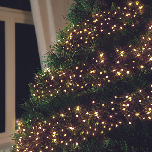 960  Golden Glow Cluster Christmas Tree  LED Lights
