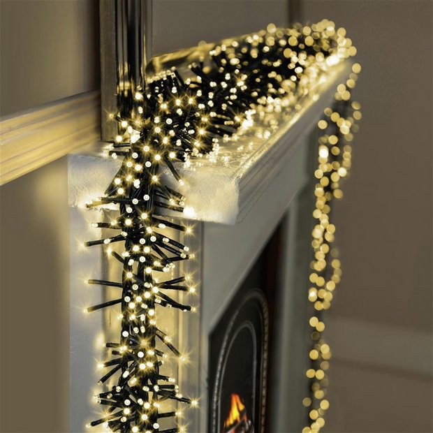 480 Warm White LED Cluster Indoor & Outdoor Lights