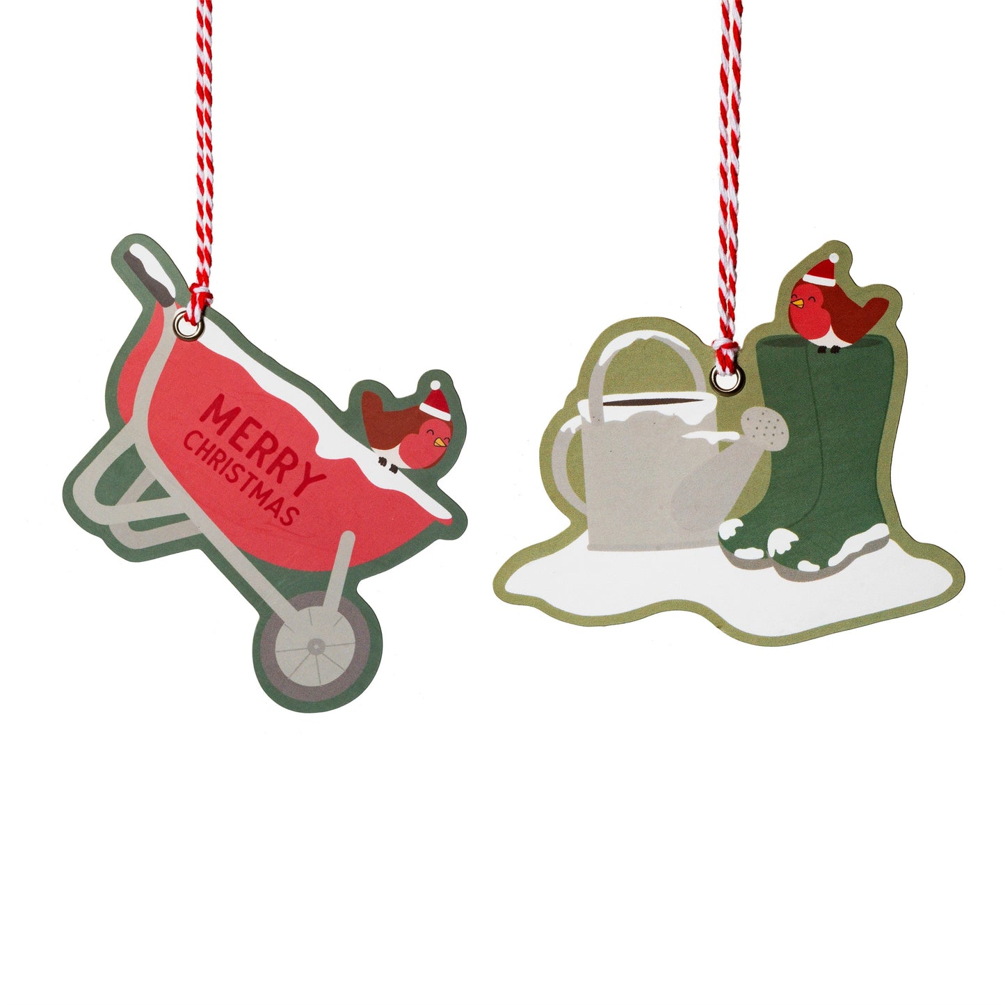 Winter Garden Merry Christmas Gift Tags