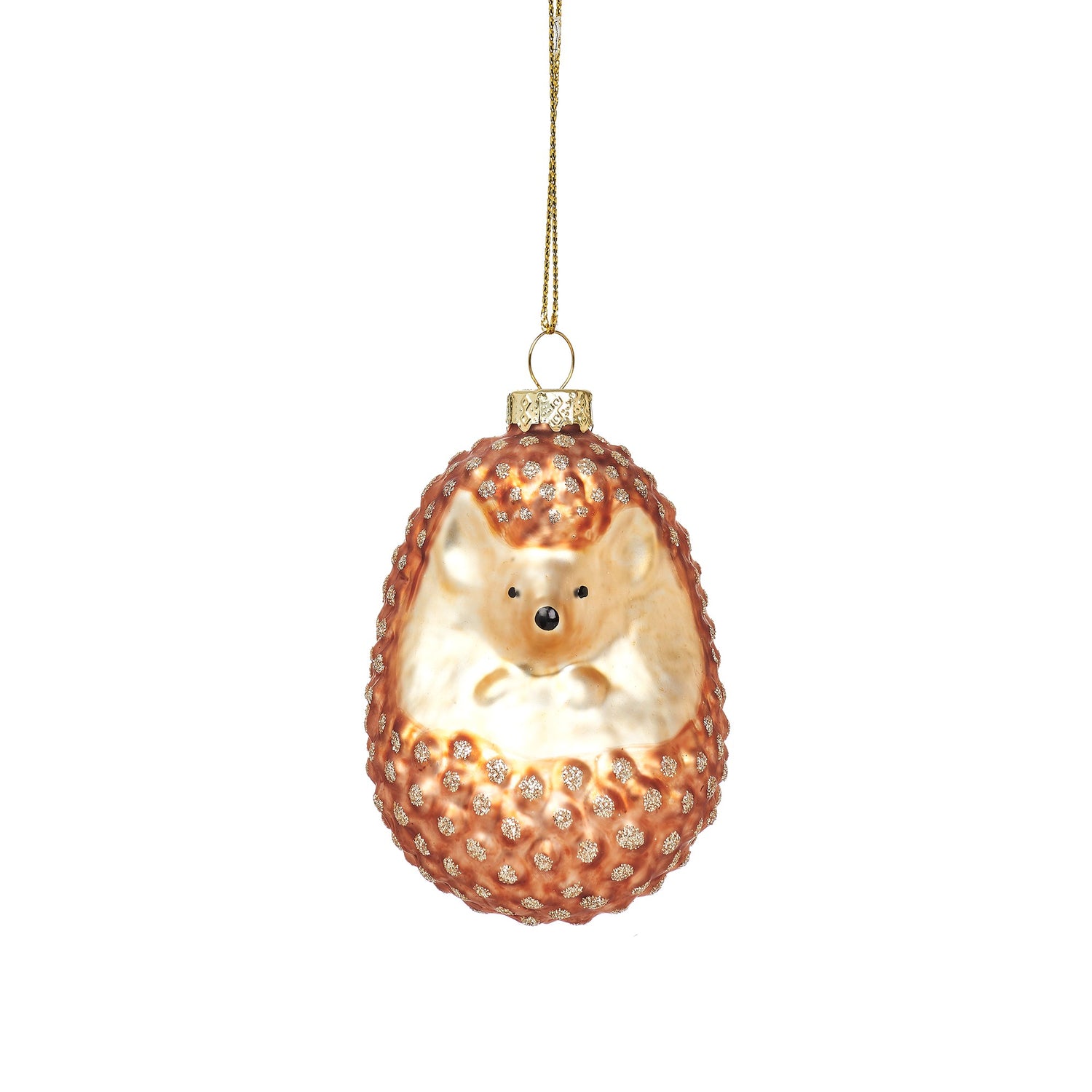 This very cute woodland hedgehog glass Christmas decoration will definitely melt some hearts this festive season! How about creating a magical woodland theme this year?