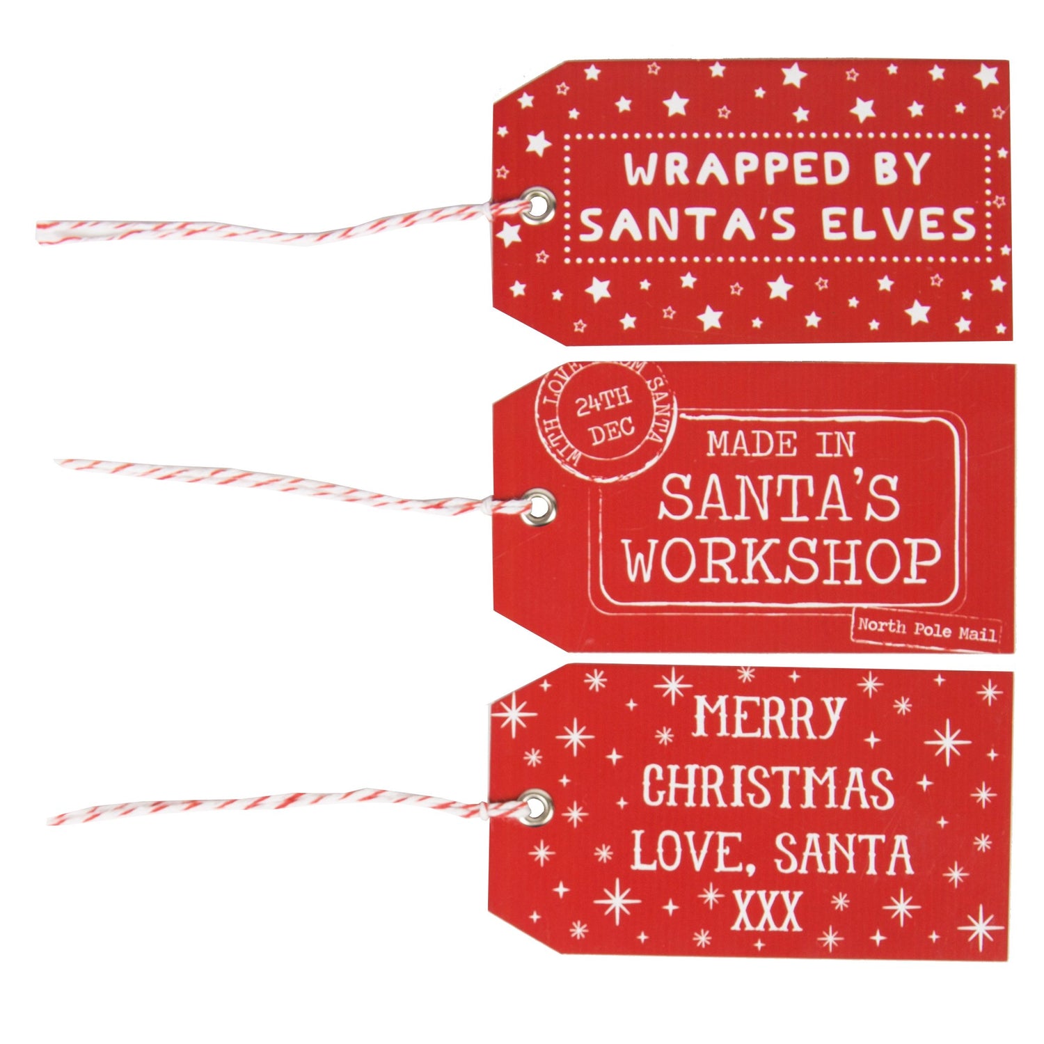 Santas Workshop themed gift tags!