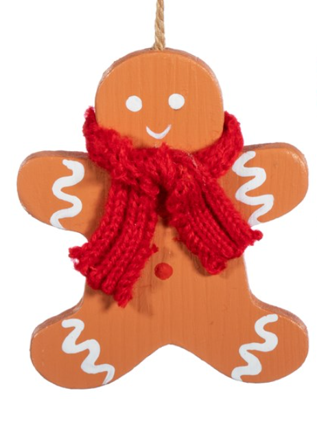 Gingerbread People Christmas Tree Decorations (3 Designs)