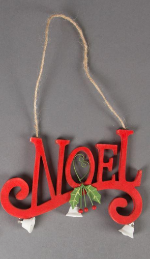 Wooden Noel Sign