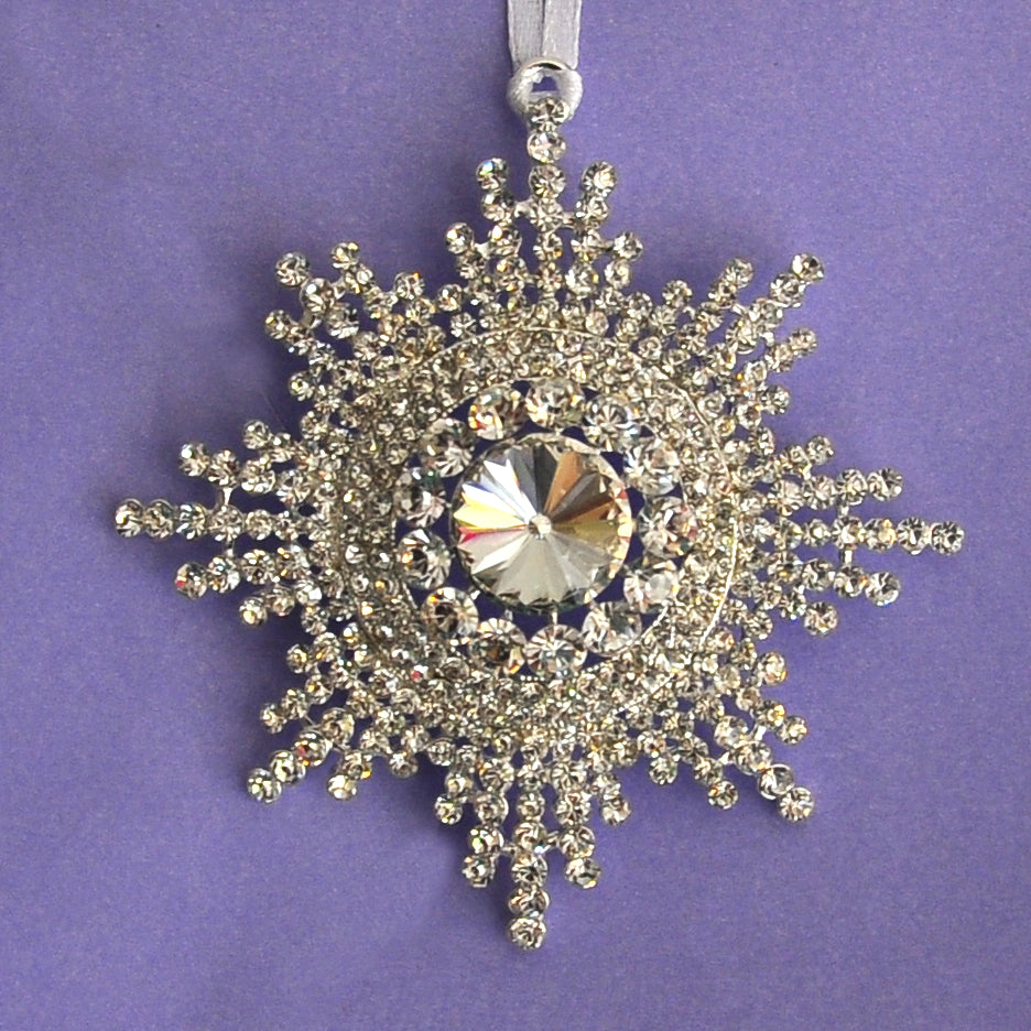 Diamante Jewel Starburst Tree Decorations