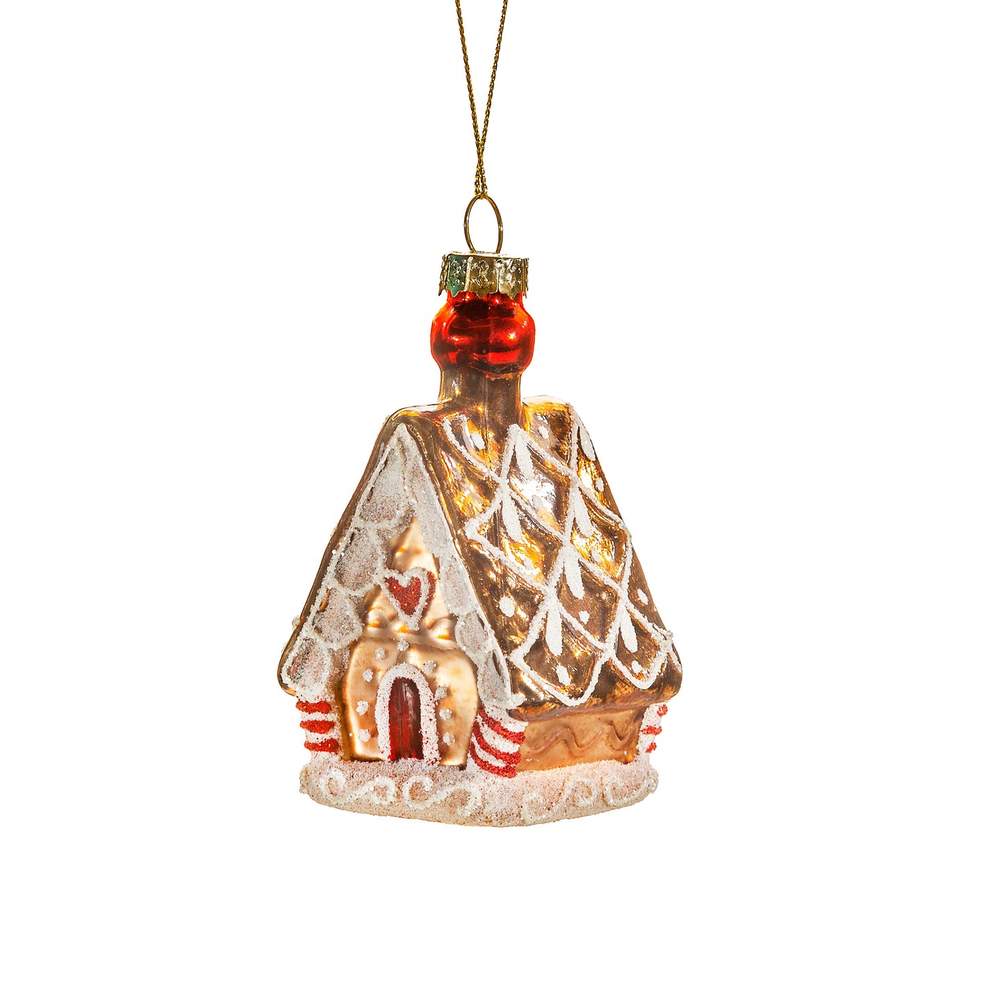 Gingerbread House Christmas Tree Decoration