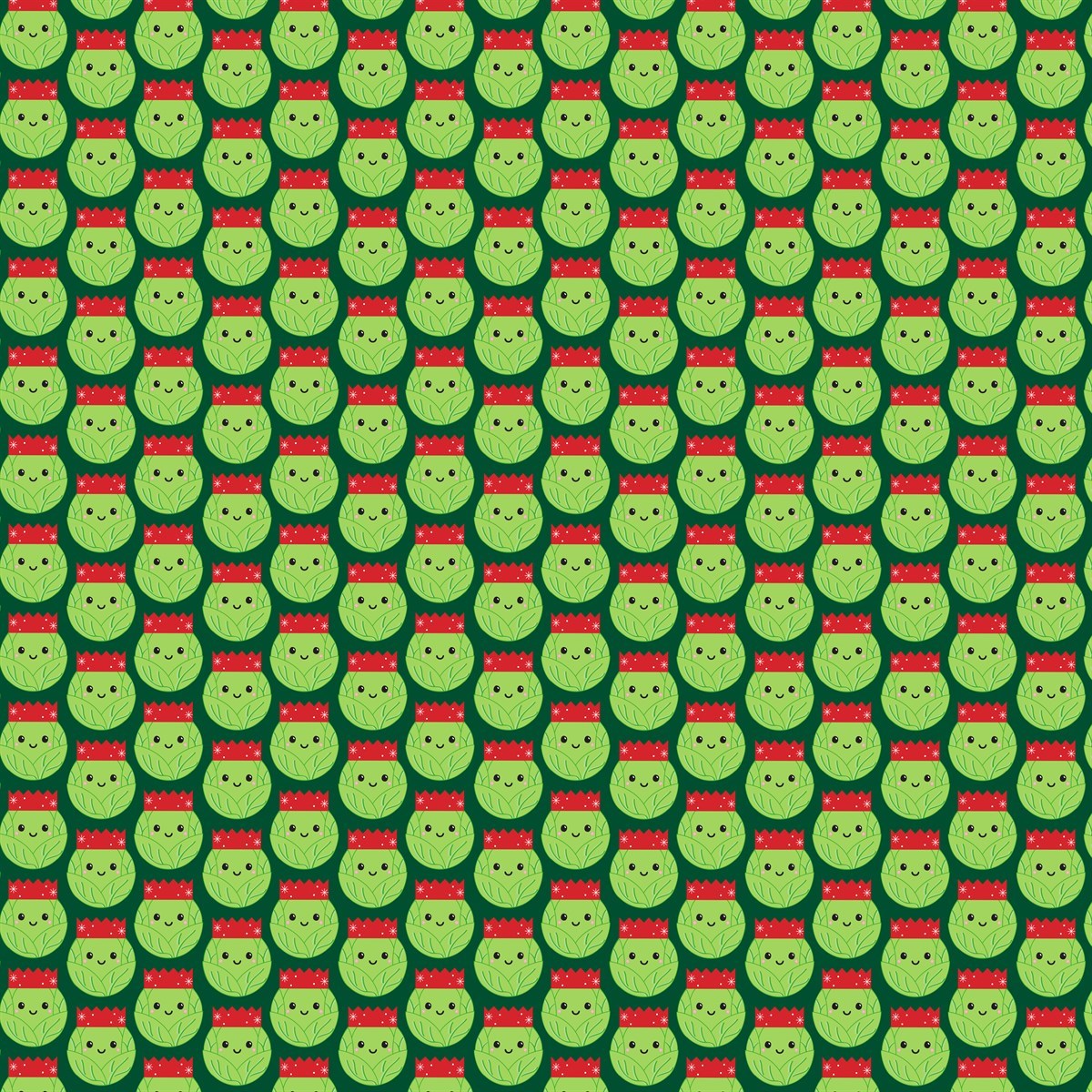 Brussels Sprouts Gift Wrap