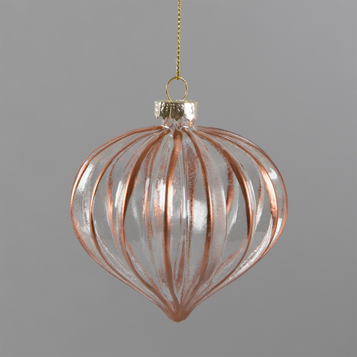 Copper Diamond Sultan Drop Bauble