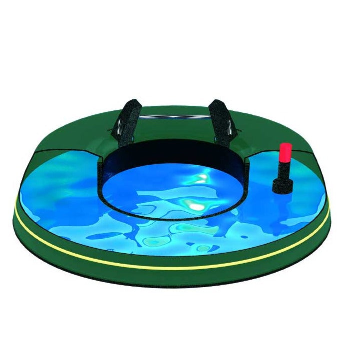 The Krinner Comfort S is an easy to use foot pump Christmas Tree stand suitable for up to a 7.5 ft Christmas tree.
