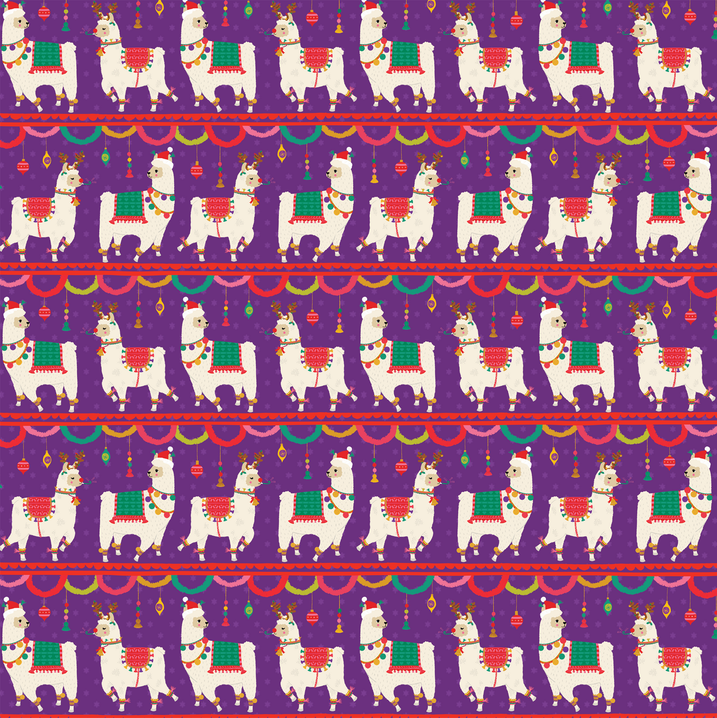 Llama Wrapping Paper