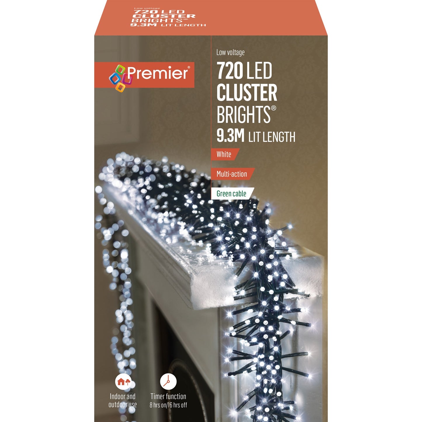 720 White LED Cluster Indoor & Outdoor Lights