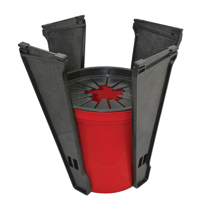 PushFit Christmas Tree Stand is suitable for trees up to 5ft in height. Simple, easy to assemble, light weight and perfect for smaller trees.