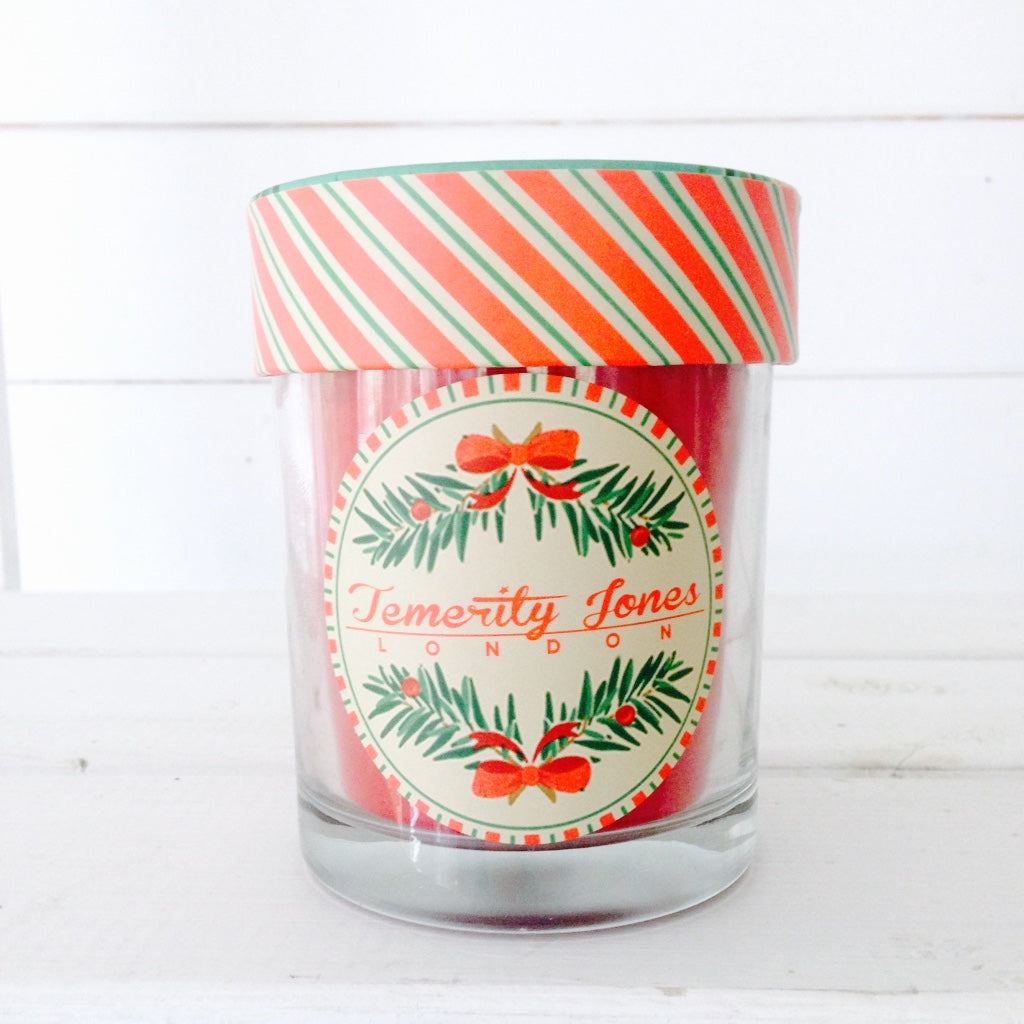 This red scented candle will fill the home with cinnamon and the scent of mulled wine, perfect for adding some festive cheer.