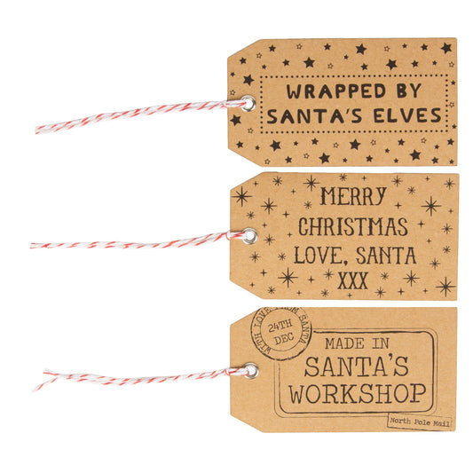 Santas Workshop themed gift tags!