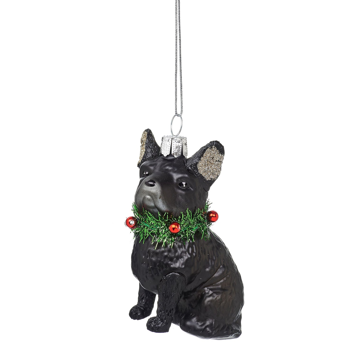 Frenchie christmas decorations clearance