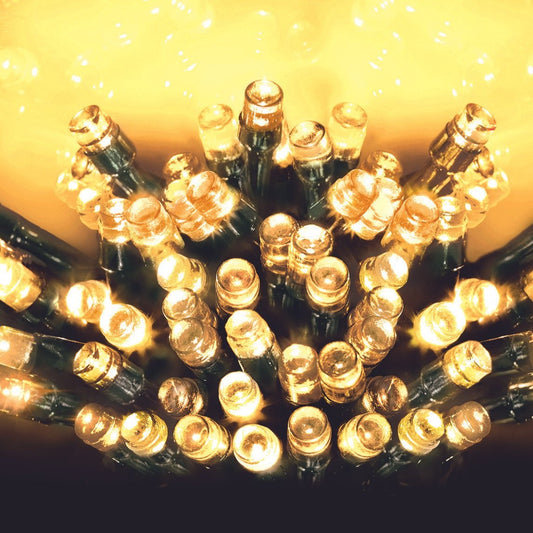 96 metres of 960 LED Golden Glow String Lights