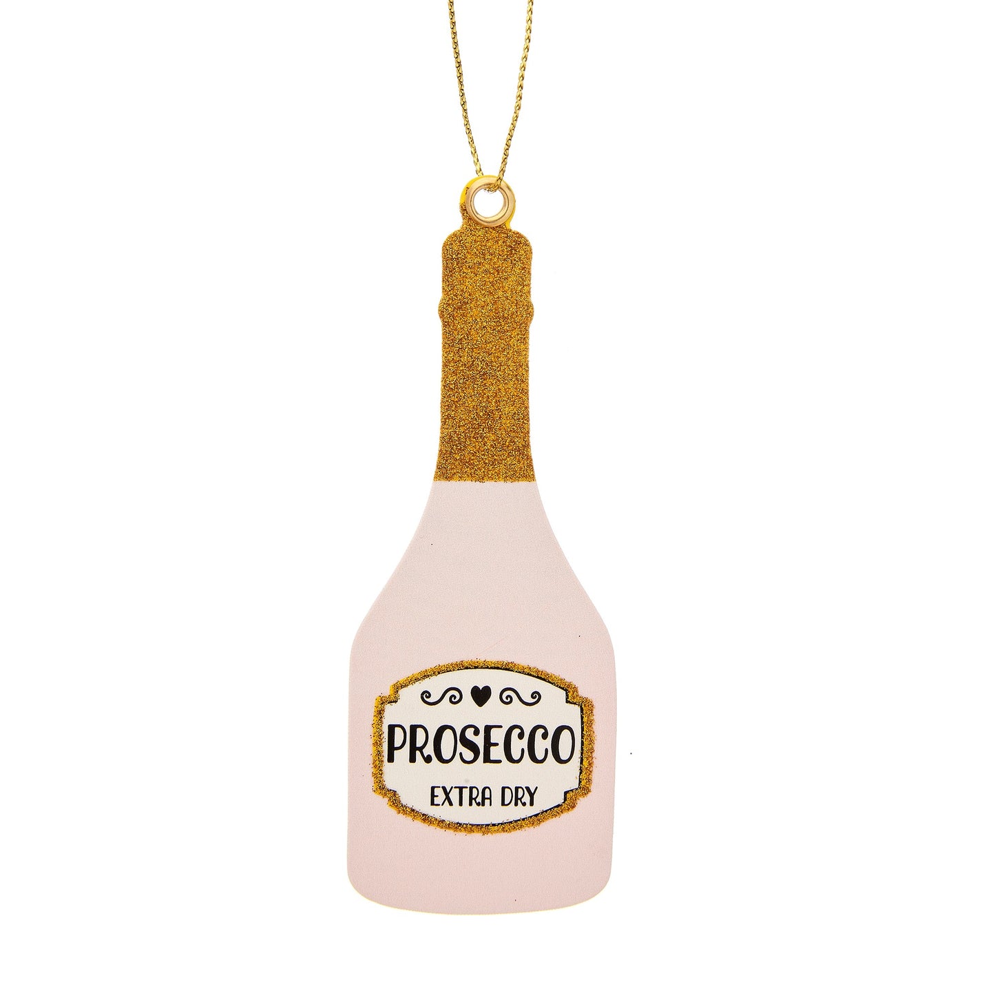 Kick start the party this year with these fun pink prosecco bottle design gift tags!