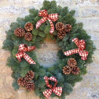 Highlander Christmas Noble Fir Natural Wreath